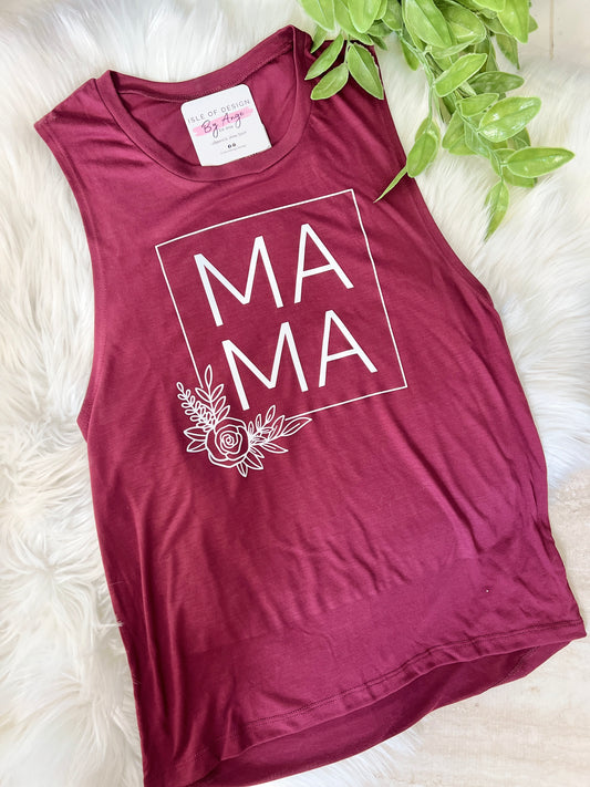 Rose MAMA Ladies Tank