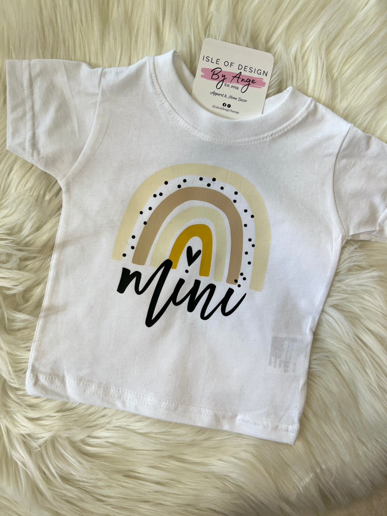 "Rainbow Mini" Infant + Toddler Favorite Tee
