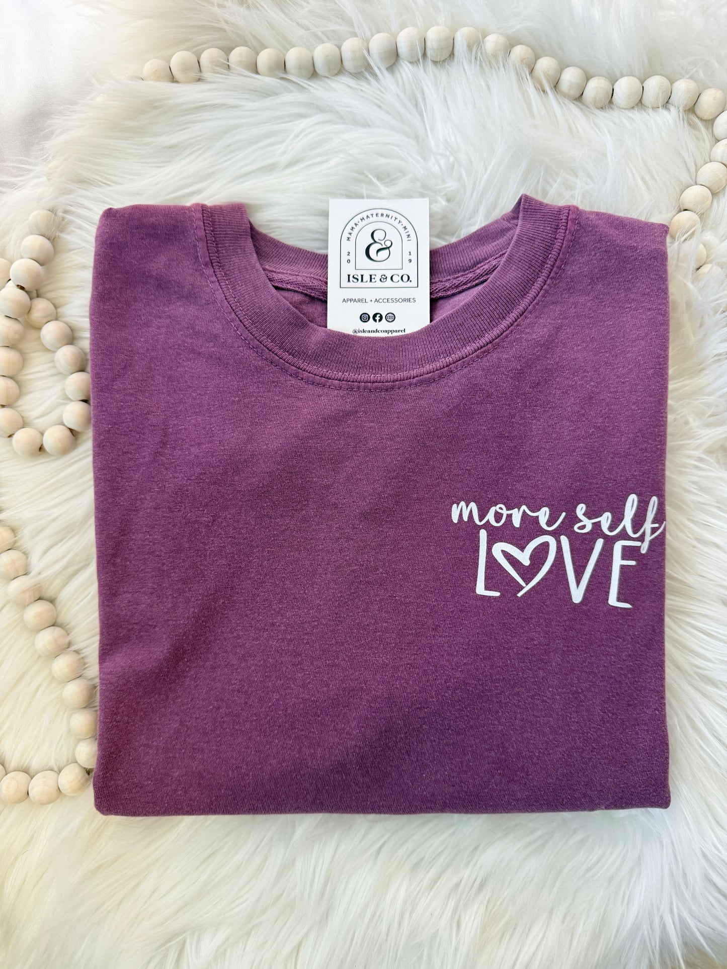 "More Self Love" Adult Vintage Wash Favorite Tee