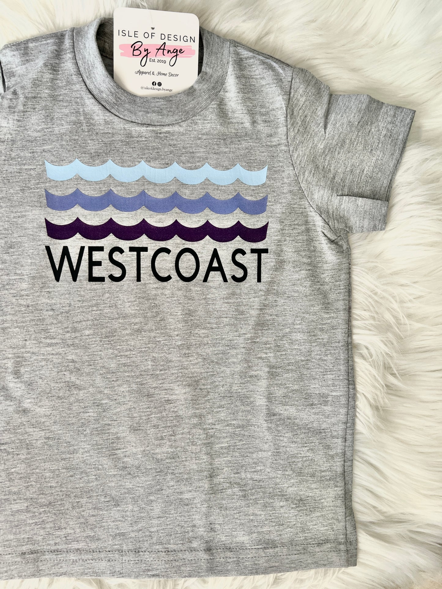 "West Coast Waves” Toddler Favorite Tee
