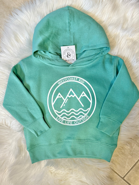 "West Coast Kid" Toddler Pullover Hoodie