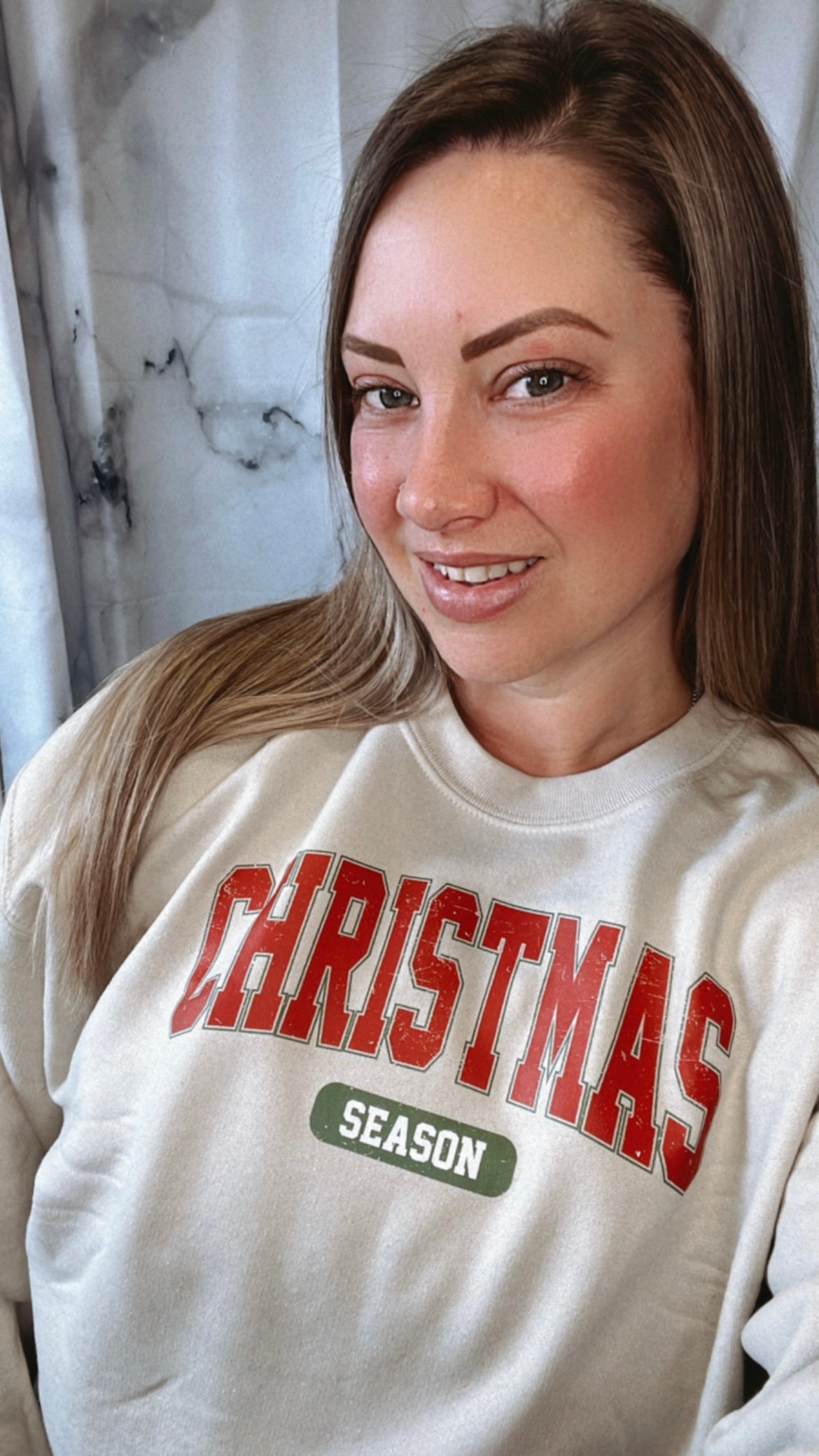Varsity Christmas Season Classic Crewneck