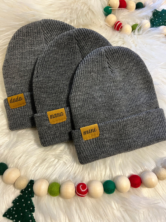 Family Matching Knit Toques