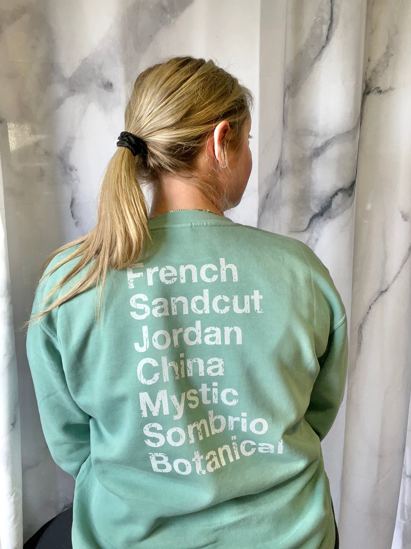 LIMITED EDITION: “West Coast Beaches” Vintage Wash Crewneck