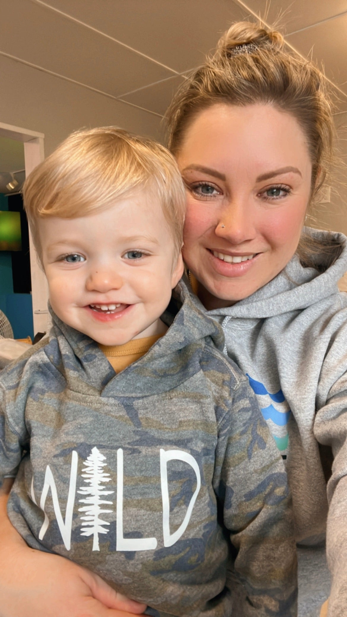 "WILD" Toddler Pullover Hoodie