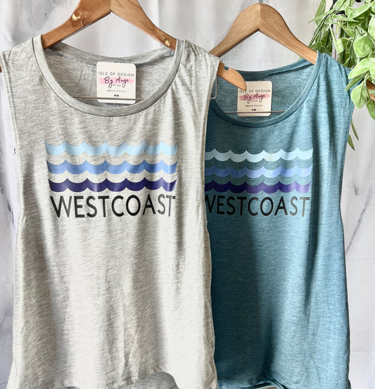 Westcoast Wave Ladies Tank