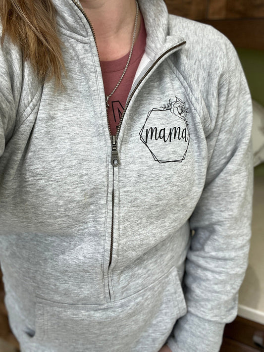 Ladies 1/2 Zip Pullover (Nursing Friendly)