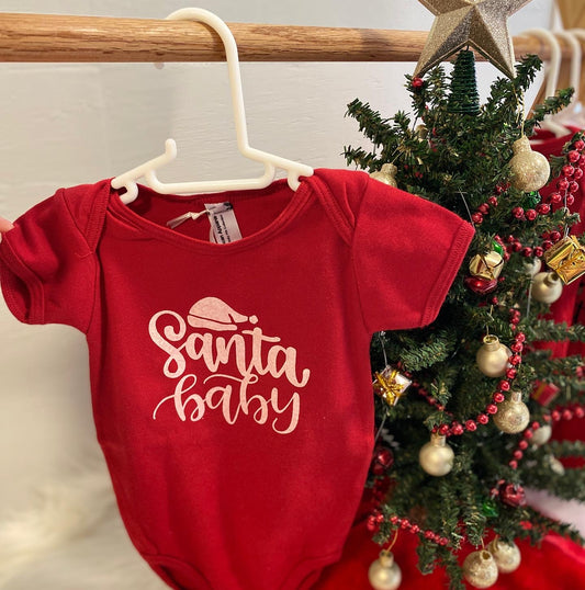 Santa Baby Infant Onesie