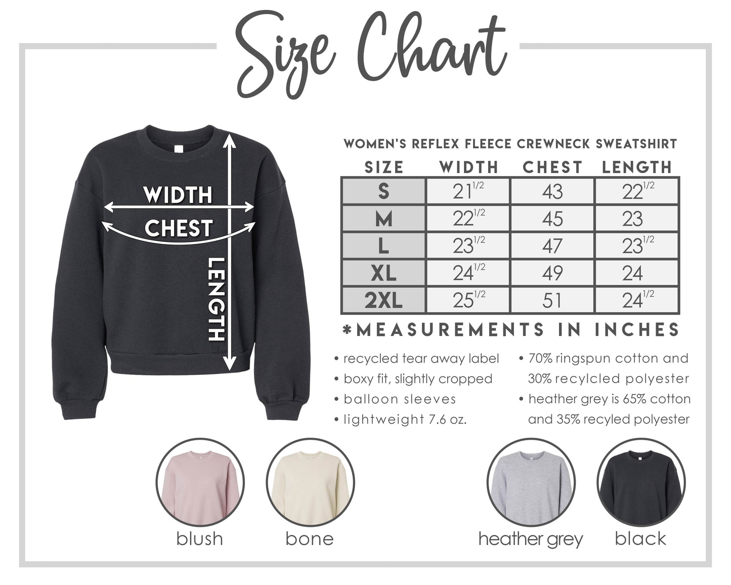 PRE-ORDER: Women's Crop Crewneck
