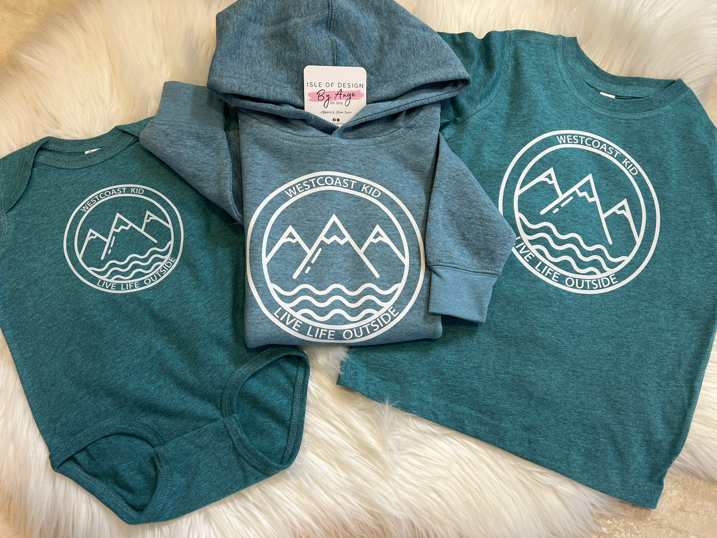"West Coast Kid" Toddler Pullover Hoodie