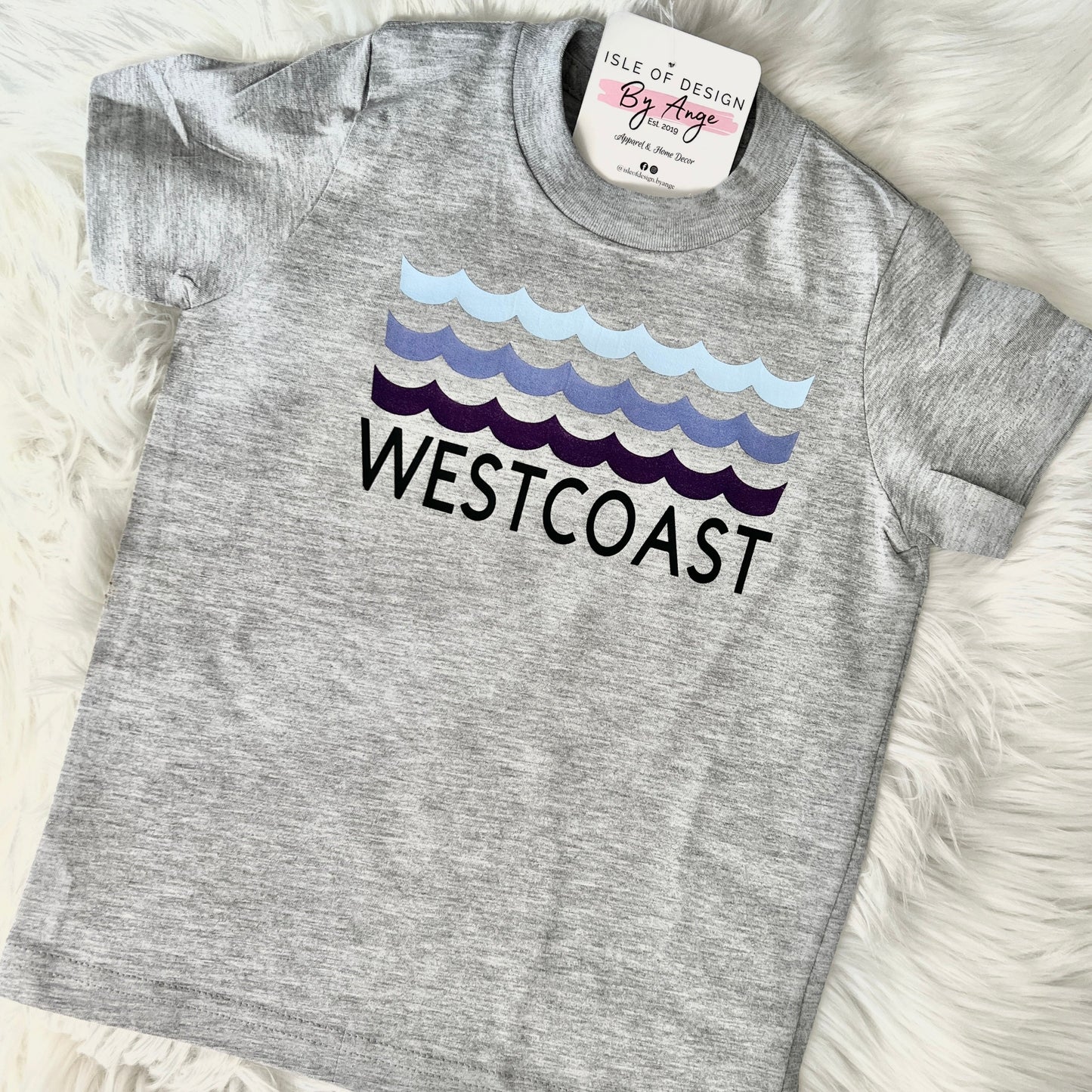 "West Coast Waves” Toddler Favorite Tee