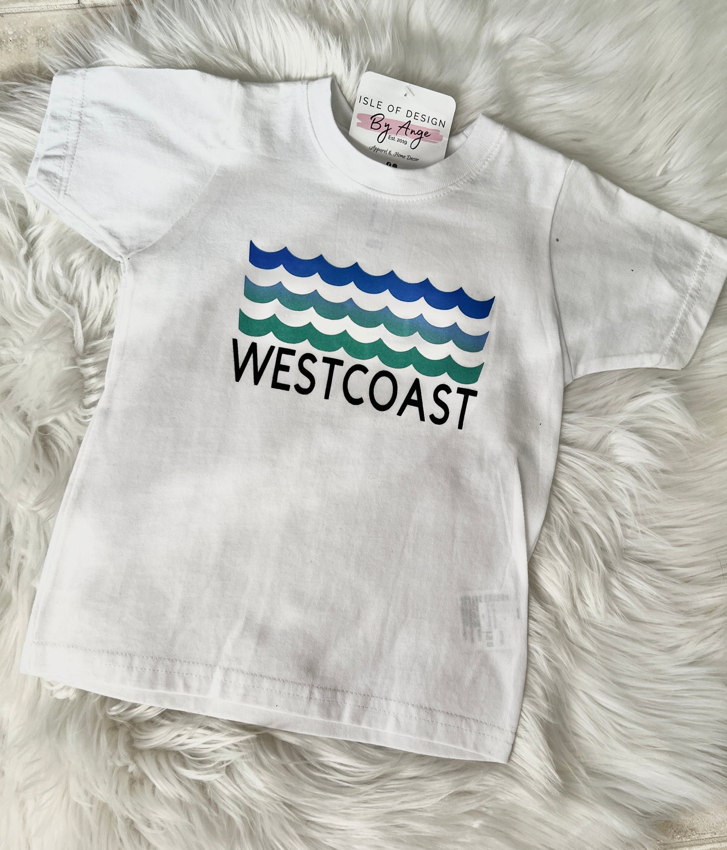 "West Coast Waves” Toddler Favorite Tee
