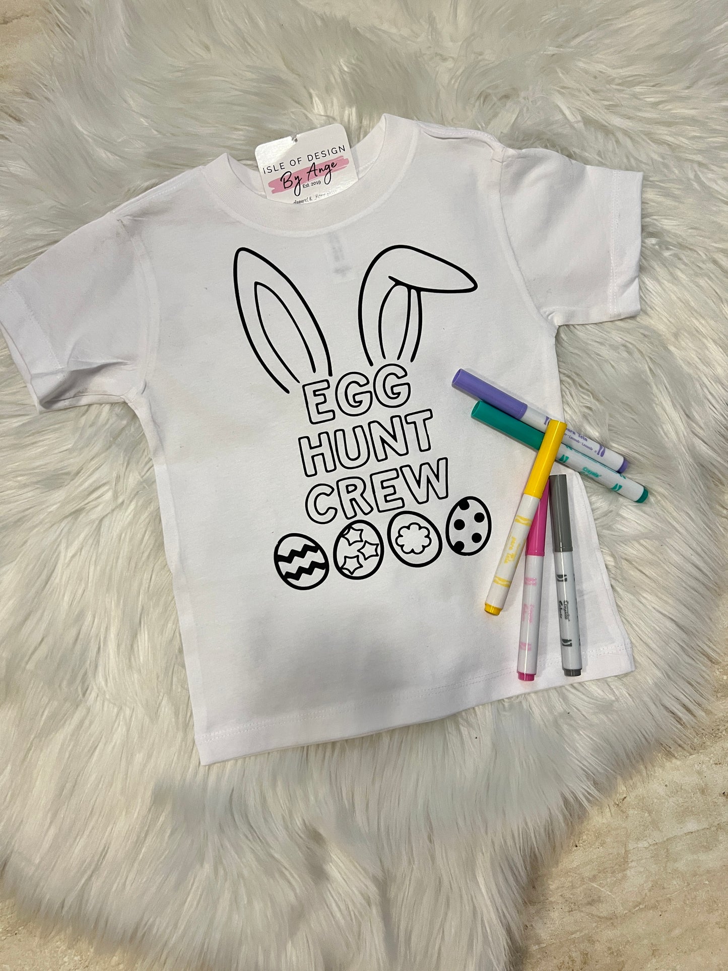 Easter Coloring Book Tee