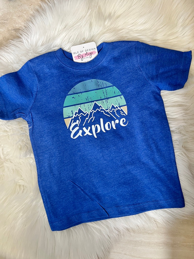 "Explore Sunsets” Toddler Favorite Tee