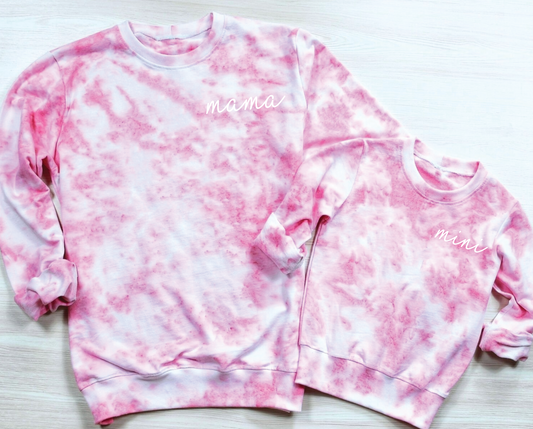 PRE-ORDER: "MINI" HANDYED APPAREL COLLAB Youth Crewneck