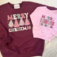 Retro Merry Christmas Toddler Crewneck