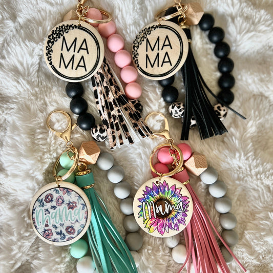 MAMA Wristlet Keychain