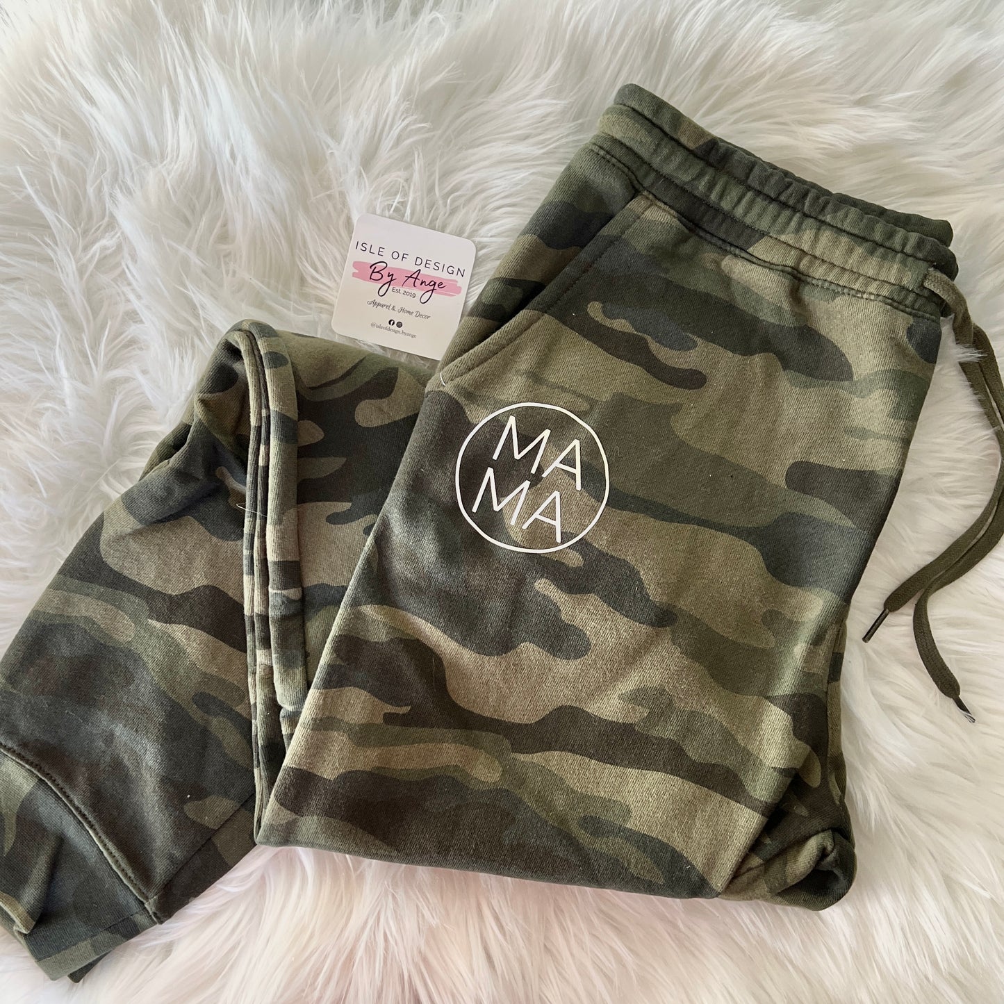 BLANKS SALE: Green Camo (M/L) UNISEX Joggers