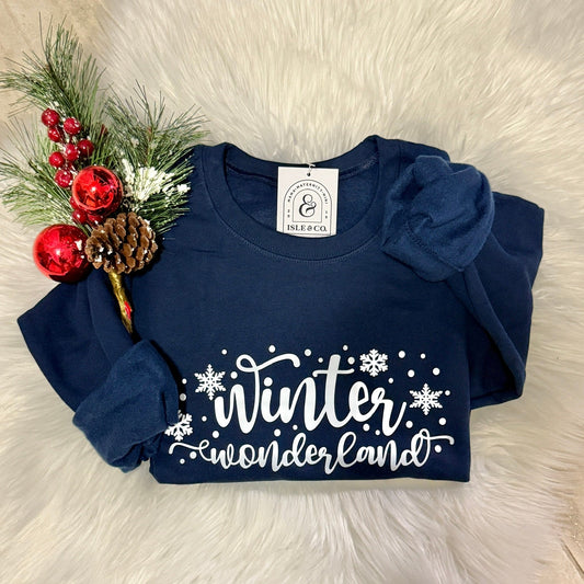 Winter Wonderland Luxe Crewneck