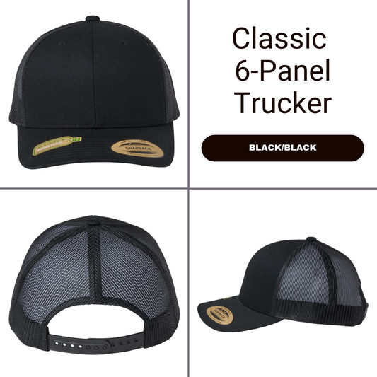 PRE-ORDER: Classic 6-Panel Snapback