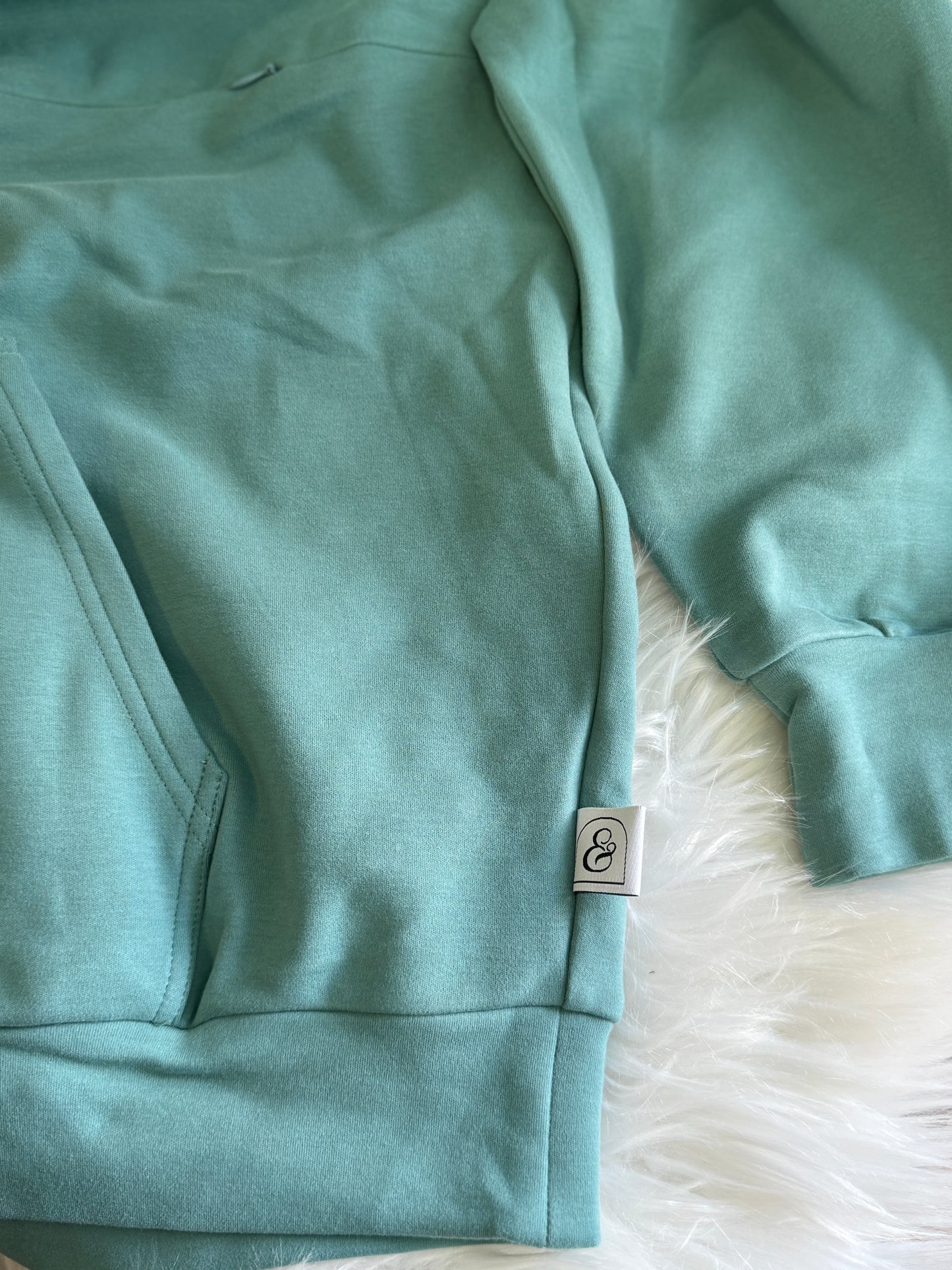 PRE-ORDER: Deep Teal Premium Nursing Hoodie
