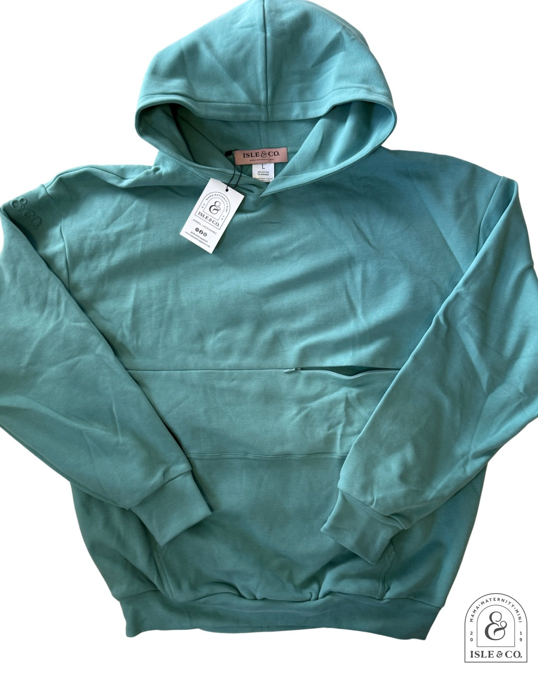 PRE-ORDER: Deep Teal Premium Nursing Hoodie
