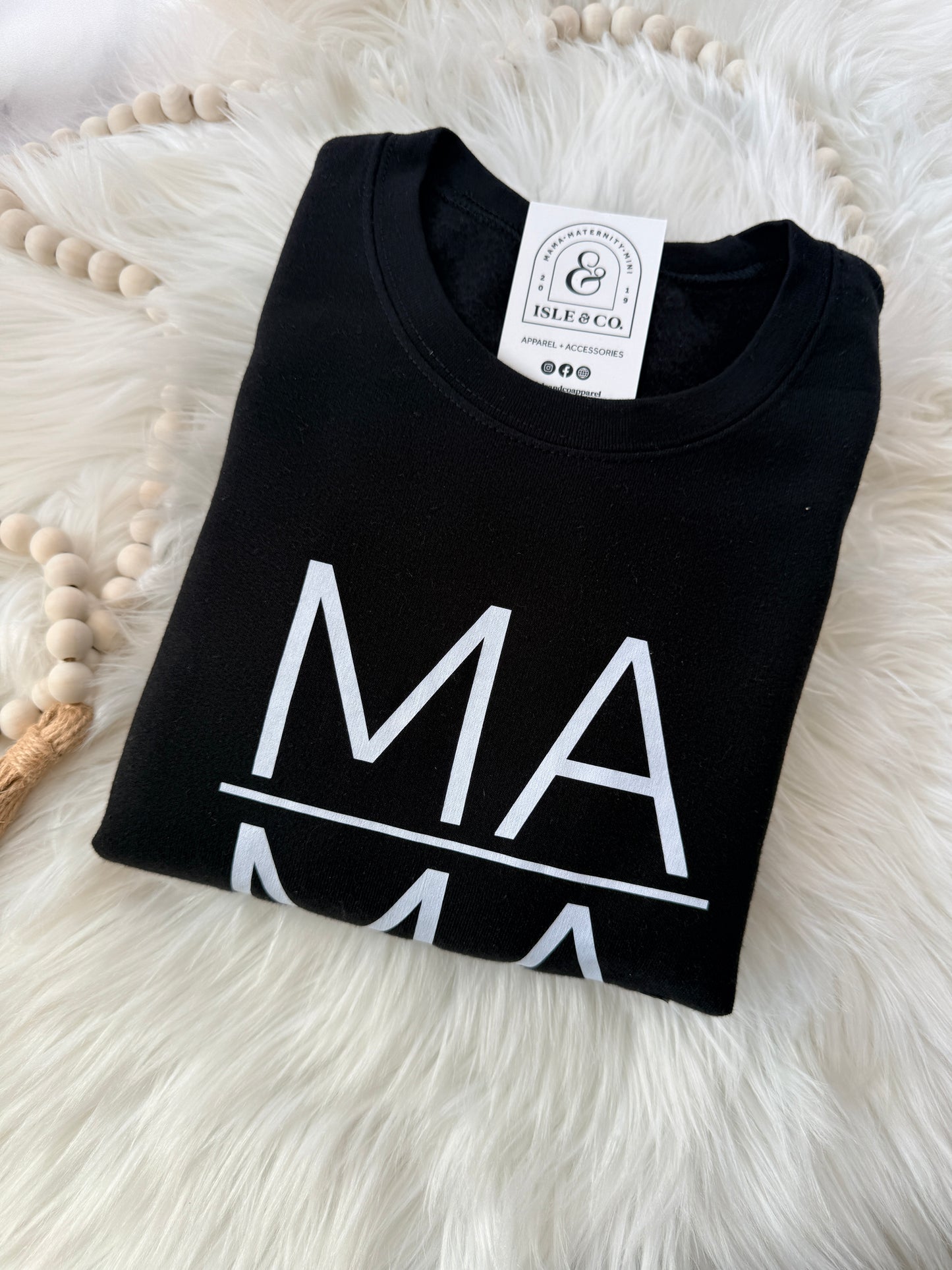 Luxe MAMA Crewneck