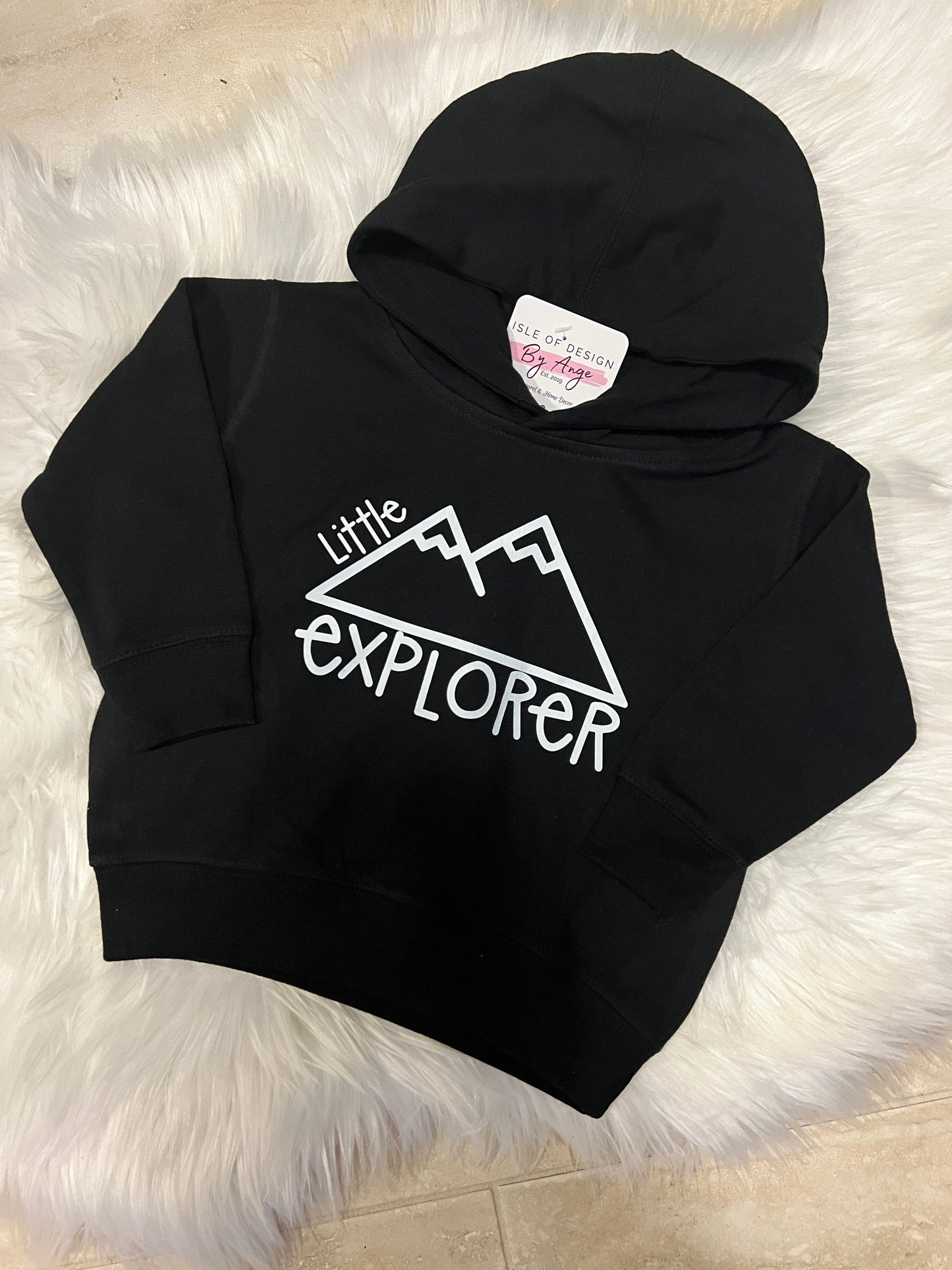 "Little Explorer" Toddler Pullover Hoodie