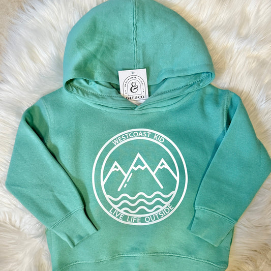 "West Coast Kid" Toddler Pullover Hoodie