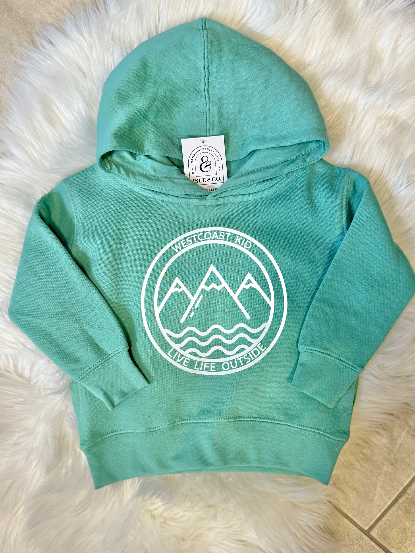 "West Coast Kid" Toddler Pullover Hoodie