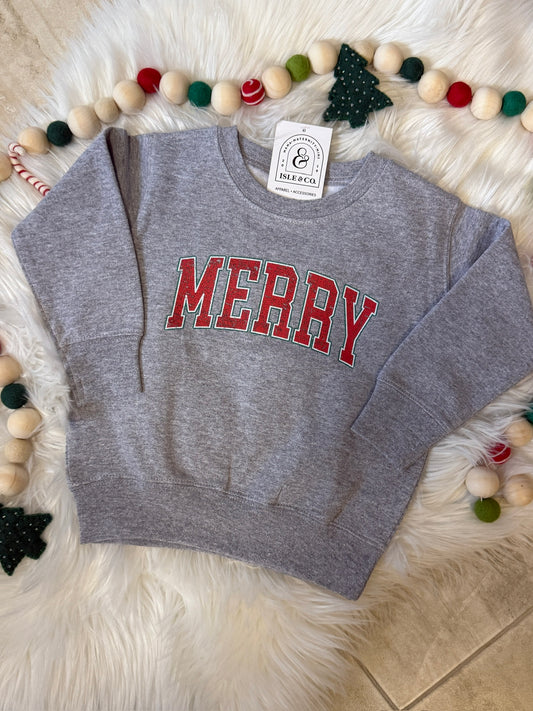 MERRY Toddler Crewneck