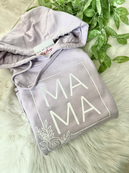Rose MAMA Hoodie (Lavender)