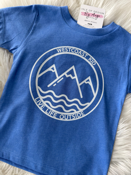 "West Coast Kid” Toddler Favorite Tee