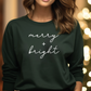 Merry + Bright Luxe Crewneck