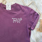 "More Self Love" Adult Vintage Wash Favorite Tee