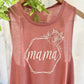 Floral Hex Mama Ladies Tank