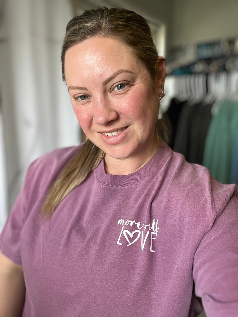 "More Self Love" Adult Vintage Wash Favorite Tee