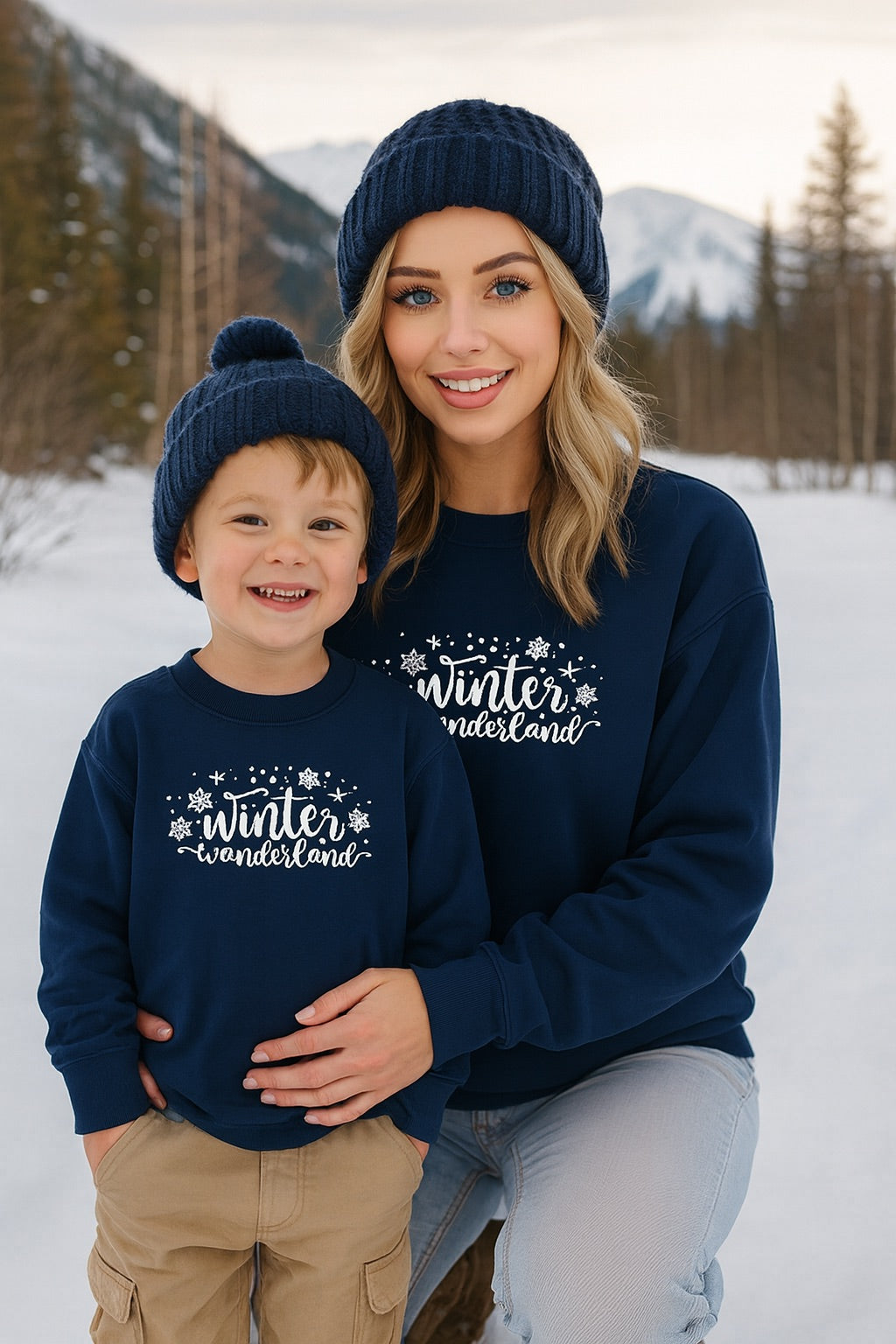 Winter Wonderland Luxe Crewneck