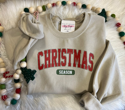 Varsity Christmas Season Classic Crewneck
