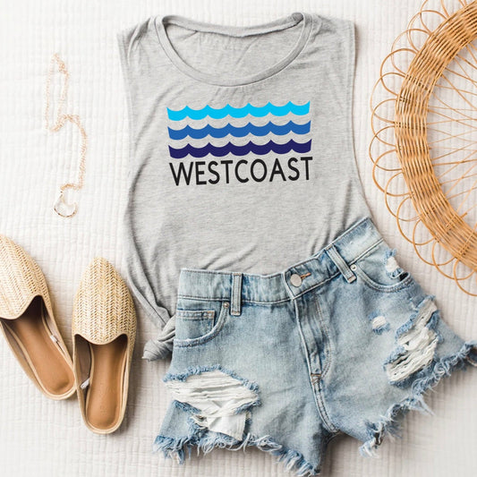 Westcoast Wave Ladies Tank