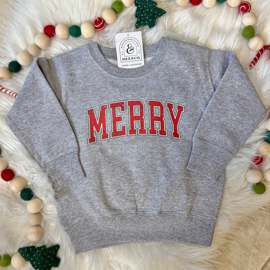 MERRY Toddler Crewneck