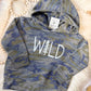 "WILD" Toddler Pullover Hoodie