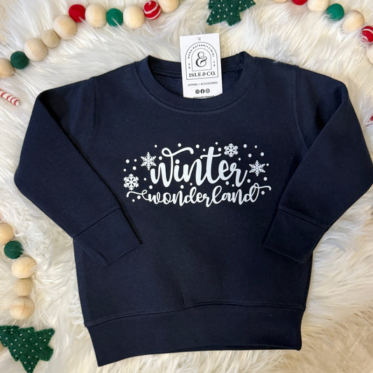 Winter Wonderland Toddler Crewneck