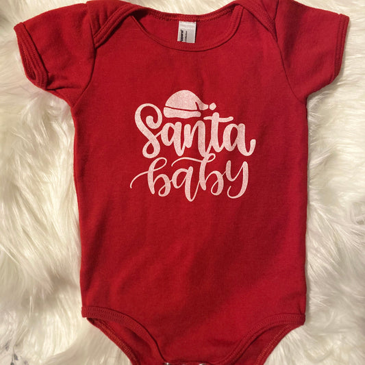 Santa Baby Infant Onesie