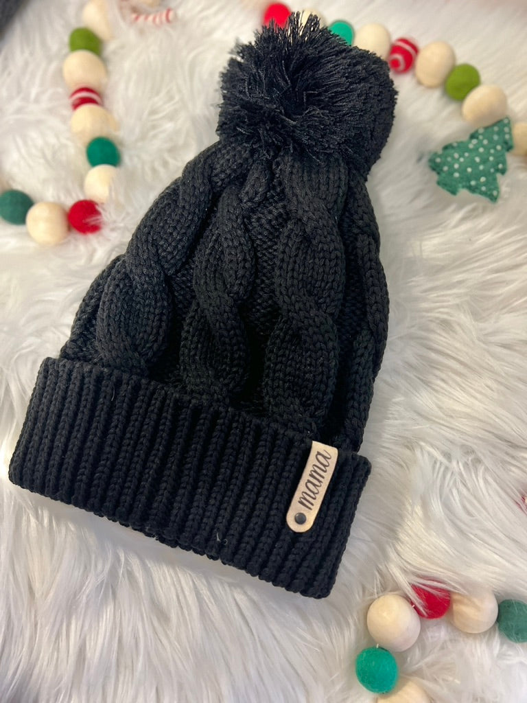 Chunky Knit MAMA Toque