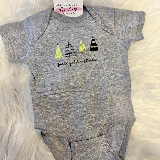 Whimsical Trees Infant Onesie