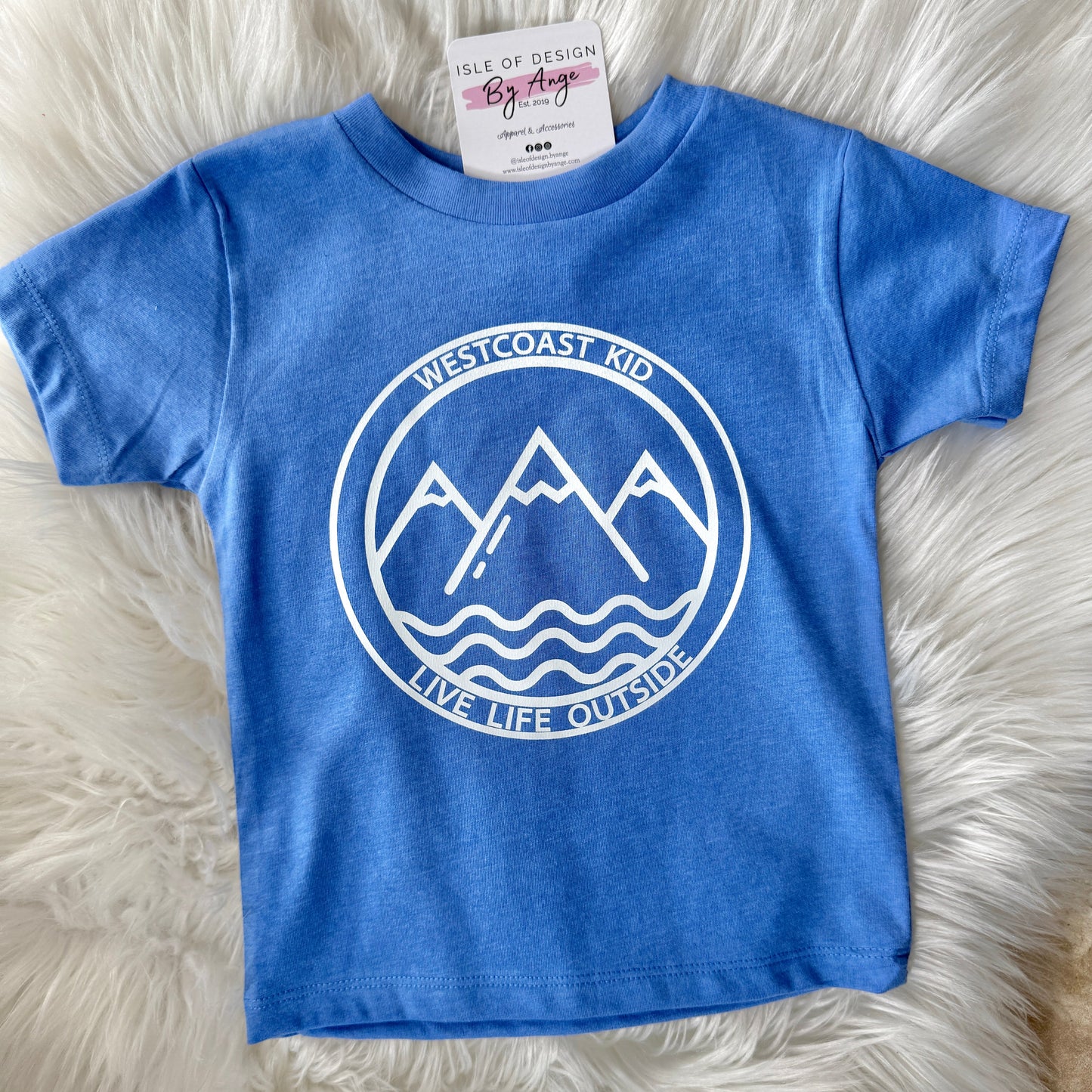 "West Coast Kid” Toddler Favorite Tee