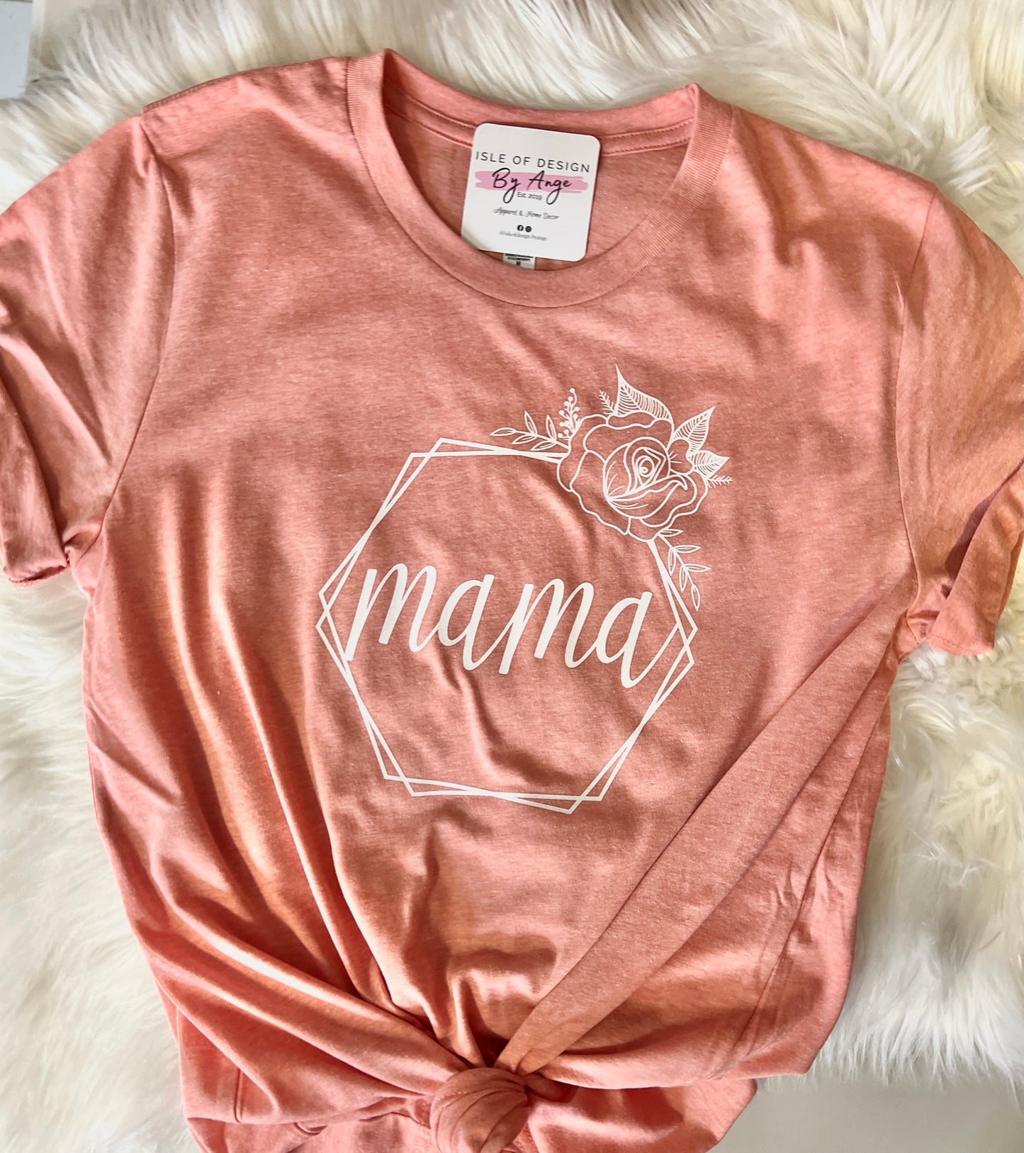 Floral Hex MAMA Favorite Tee
