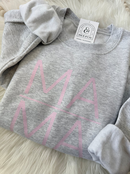 Classic MAMA Crewneck ASH