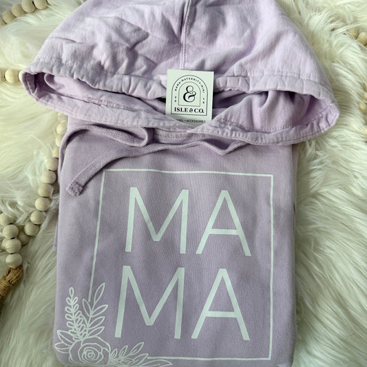 Rose MAMA Hoodie (Lavender)